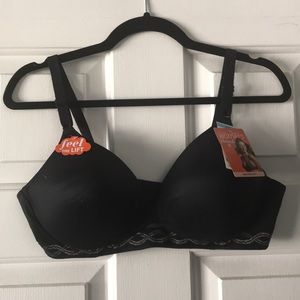 Warner’s Cloud 9 Wire-Free Push-up Bra NWT 38C